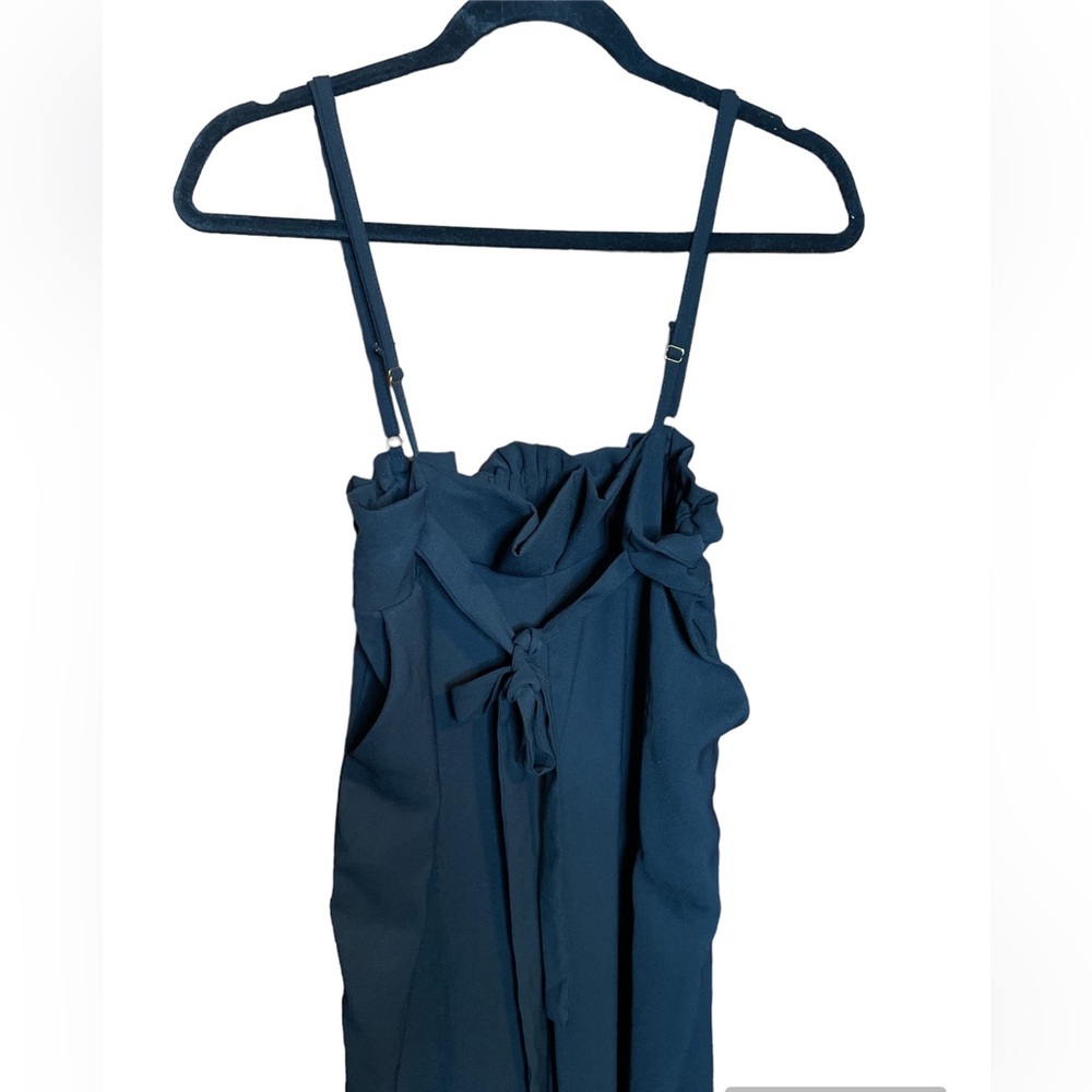 Shein Black Overall/ Pants With Shoulder Straps - Picture 2 of 9